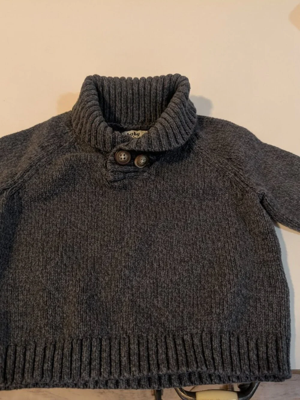 Baby Boys Chunky Knit Sweater, size 6 months